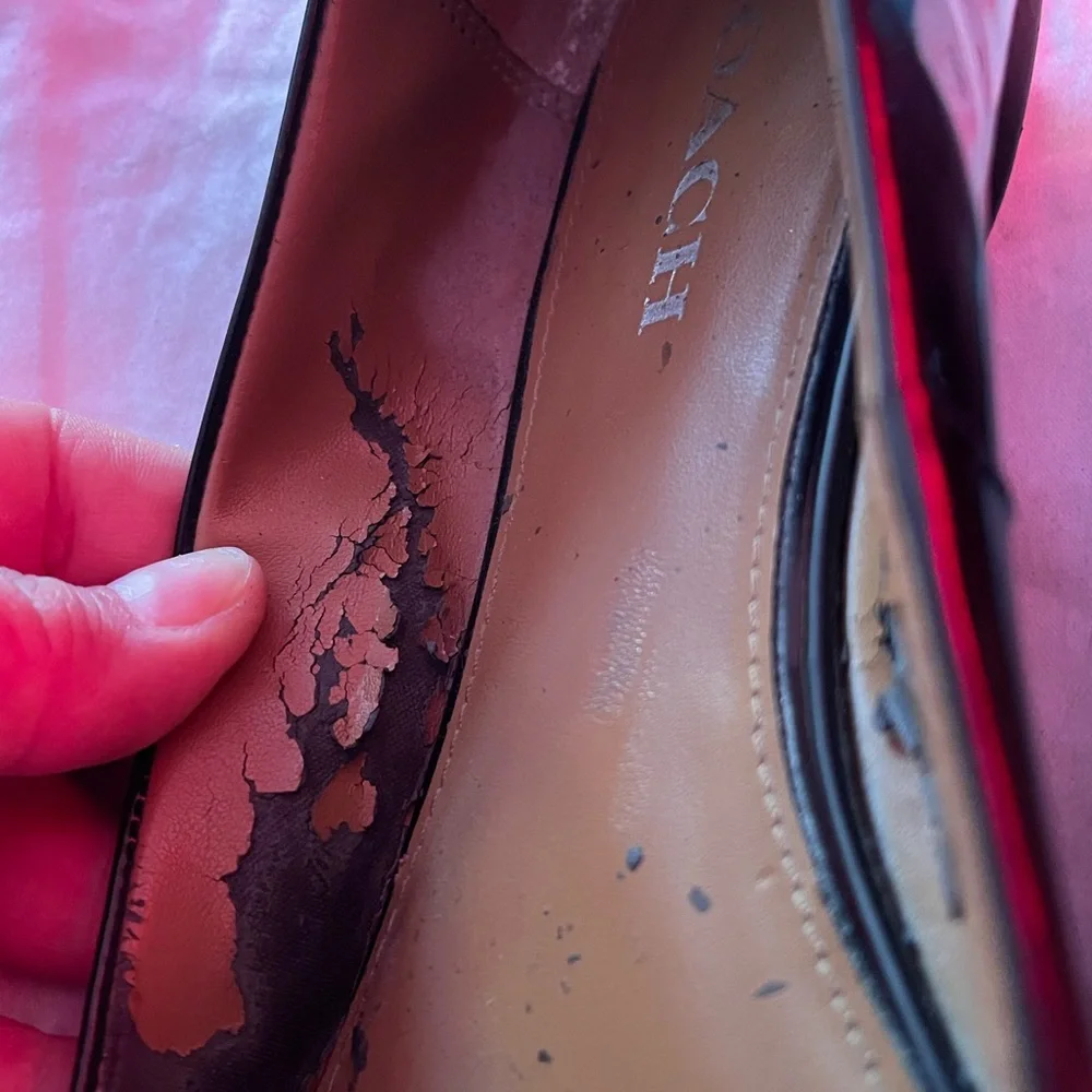 Black coach flats - Picture 6 of 8